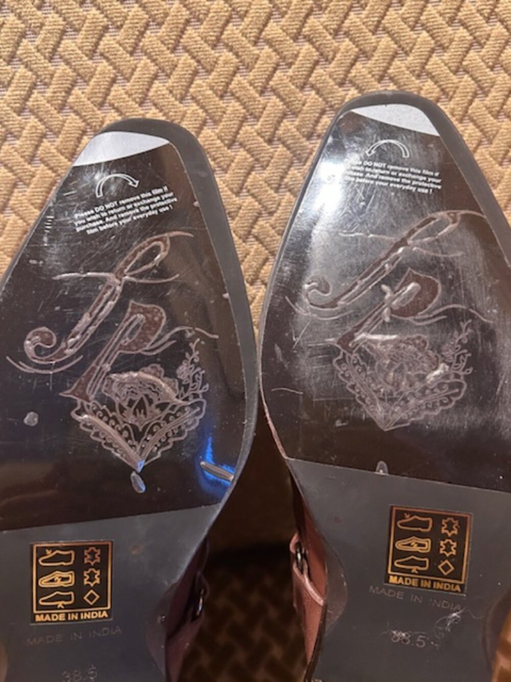 Free People Lush Brown Chocolate Leather Studded Rory Studded Shoe Boots NEW - Picture 11 of 16